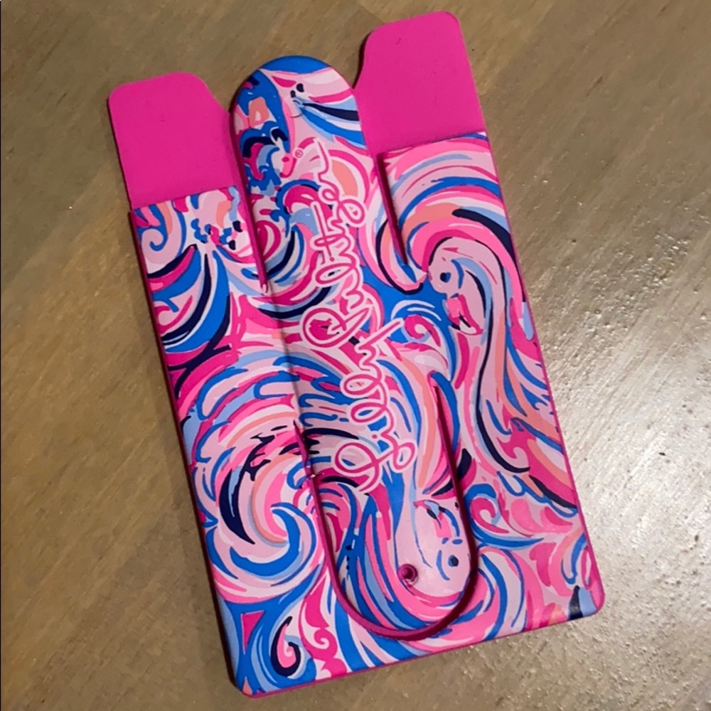 Lilly pulitzer card phone case